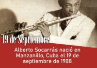 Alberto Socarrás nació en Manzanillo, Cuba el 19 de septiembre de 1908