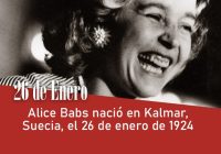 Alice Babs nació en Kalmar, Suecia, el 26 de enero de 1924