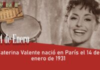 Caterina Valente nació en París el 14 de enero de 1931