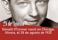 Donald O’Connor nació en Chicago, Illinois, el 28 de agosto de 1925