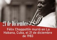 Felix Chapottin nació en La Habana el 31 de marzo de 1907