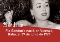 Flo Sandon’s nació en Vicenza, Italia, el 29 de junio de 1924