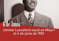 Jimmie Lunceford nació en Misuri, USA, el 6 de junio de 1902