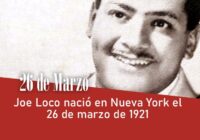 Joe Loco nació en Nueva York el 26 de marzo de 1921