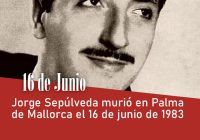 Jorge Sepulveda murió en Palma de Mallorca el 16 de junio de 1983
