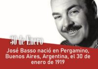 José Basso nació en Pergamino, Buenos Aires, Argentina, el 30 de enero de 1919