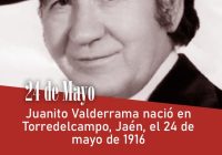 Juanito Valderrama nació en Torredelcampo, Jaén, el 24 de mayo de 1916
