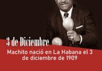 Machito nació en La Habana el 3 de diciembre de 1909