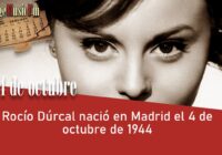 Rocío Dúrcal nació en Madrid el 4 de octubre de 1944