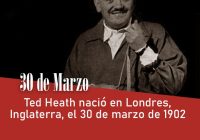 Ted Heath nació en Londres, Inglaterra, el 30 de marzo de 1902