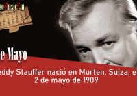 Teddy Stauffer nació en Murten, Suiza, el 2 de mayo de 1909