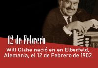 Will Glahe nació en Elberfeld, Alemania, el 12 de Febrero de 1902
